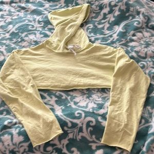 Cropped hoodie